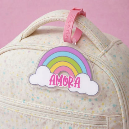 Personalised Bag Tags for Kids India – Rainbow Shape Design | Zootii by Zootii