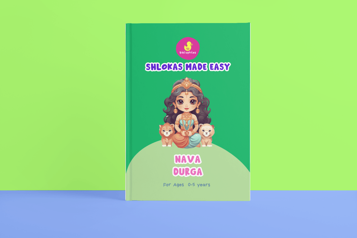 Shlokas Made Easy - 5 Books Bundle Hanuman | Ganesha | Krishna | Vishnu | Durga (Paperback) - Zootii