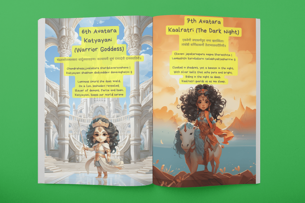 Shlokas Made Easy - 5 Books Bundle Hanuman | Ganesha | Krishna | Vishnu | Durga (Paperback) - Zootii