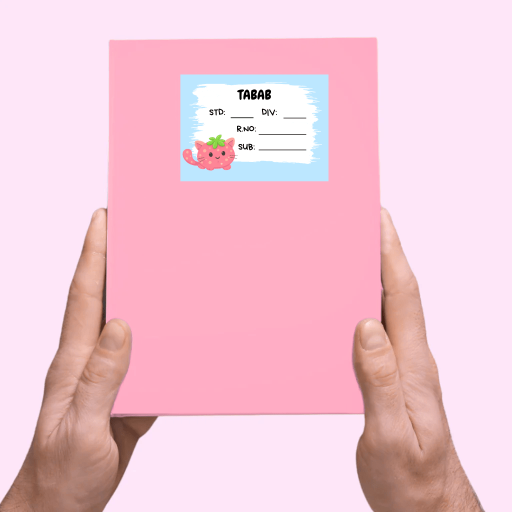 Strawberry Girls Book Labels | Personalised Strawberry Girls Labels - Zootii
