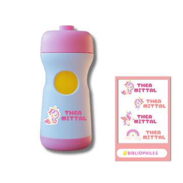 Transparent Labels - Baby Unicorn (Personalised) - Zootii