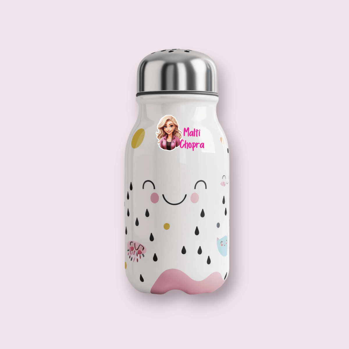 Transparent Labels - Cute Girl (Personalised) - Zootii