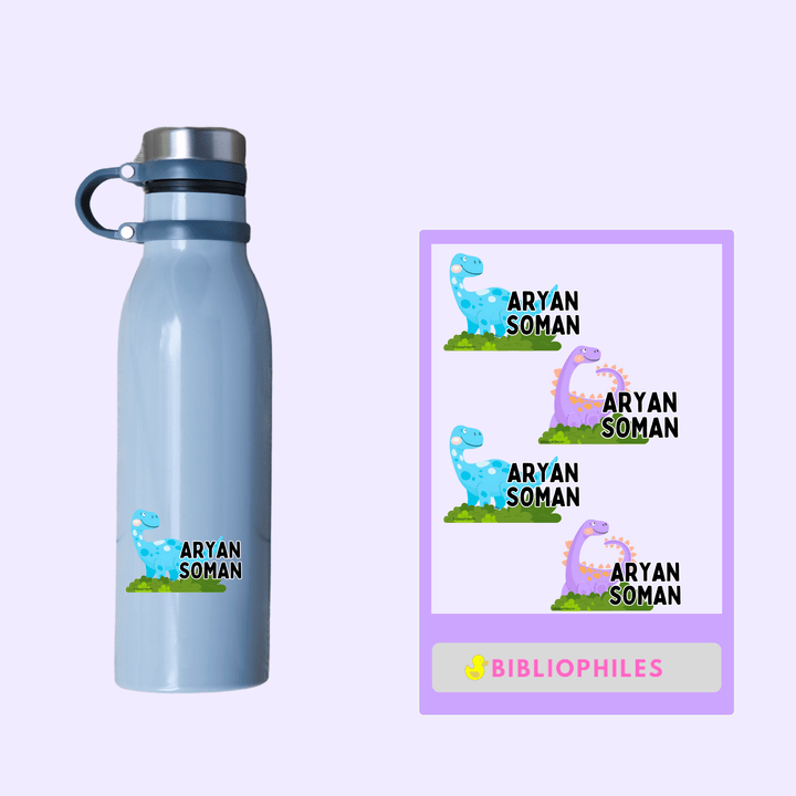Transparent Labels - Dino (Personalised) - Zootii