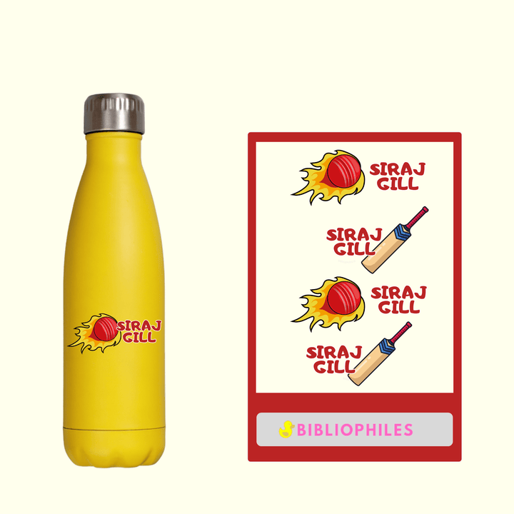 Transparent Labels (Personalised) Cricket - Zootii
