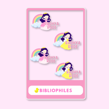 Transparent Labels - Princess (Personalised) - Zootii