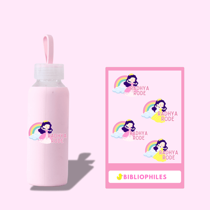 Transparent Labels - Princess (Personalised) - Zootii