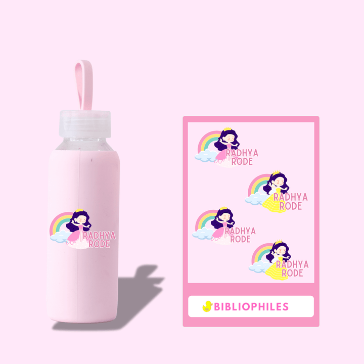 Transparent Labels - Princess (Personalised) - Zootii