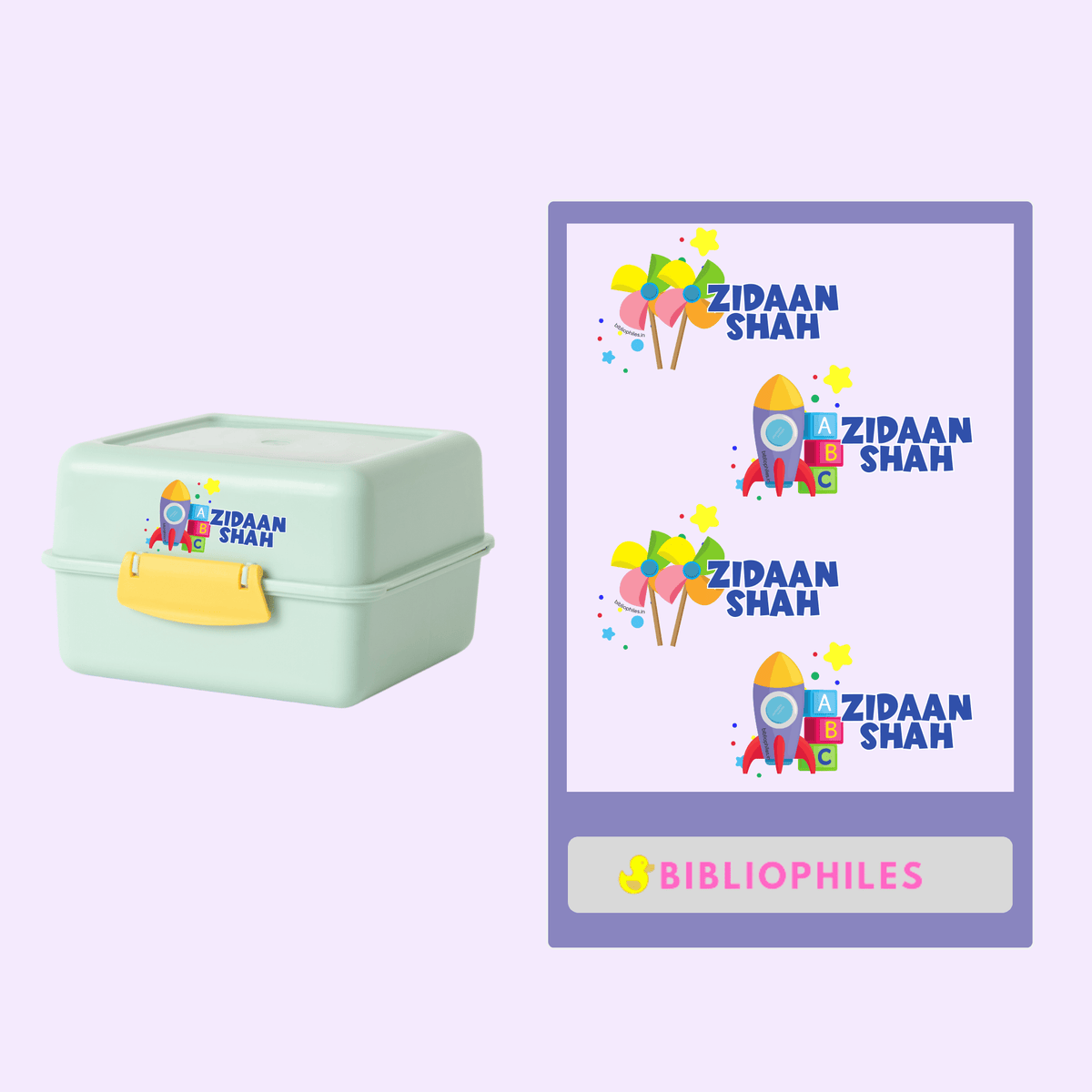 Transparent Labels - Toys (Personalised) - Zootii