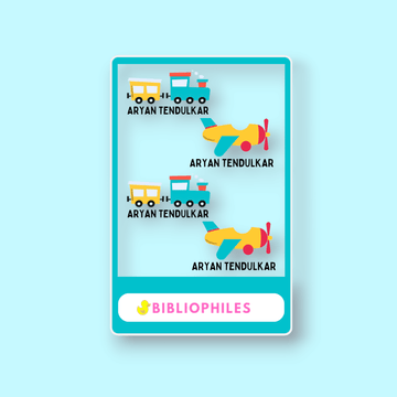 Transparent Labels - Train (Personalised) - Zootii
