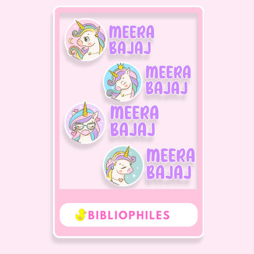 Transparent Labels - UnicornJoy (Personalised) - Zootii