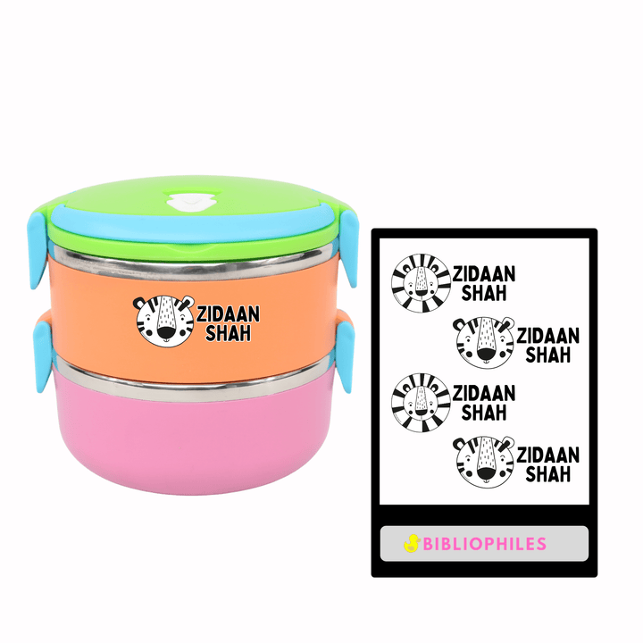 Transparent Labels - Wild BW (Personalised) - Zootii