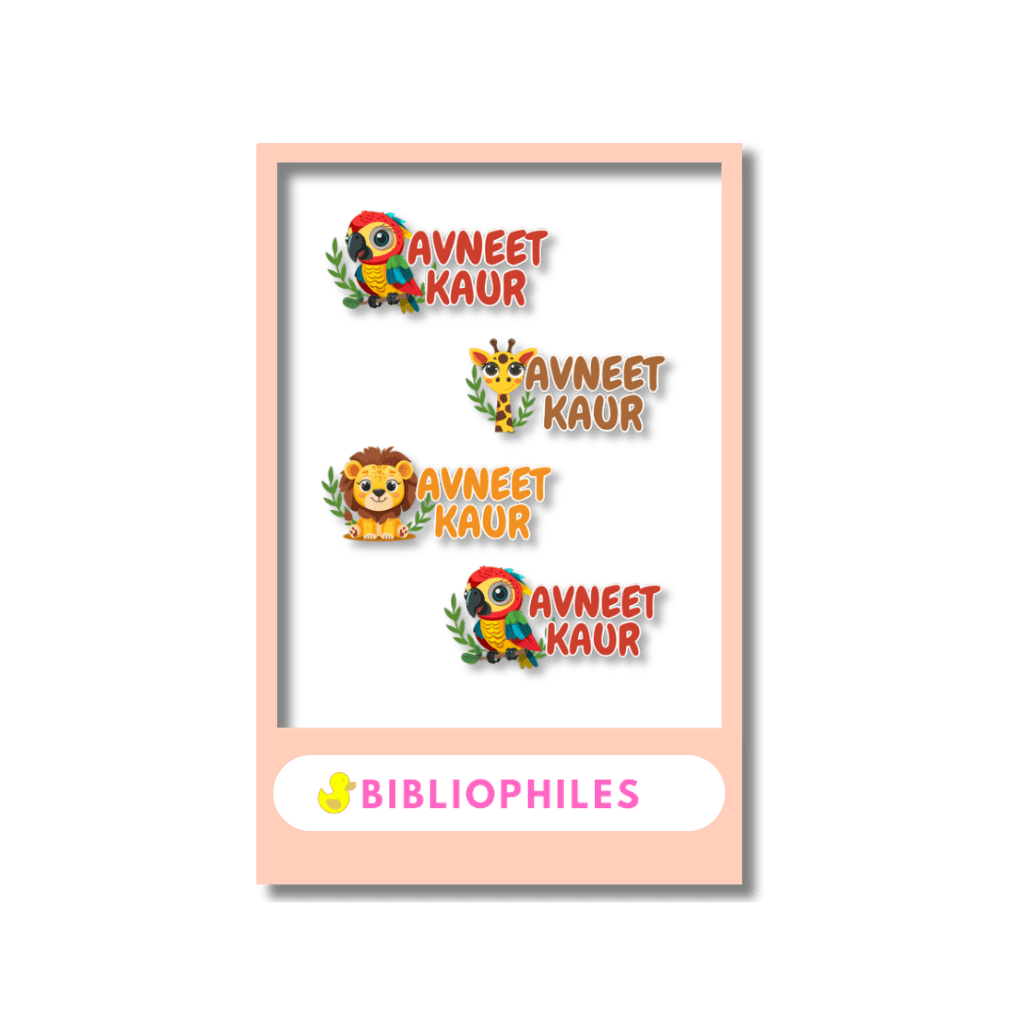 Transparent Labels - Zootii (Personalised) - Zootii