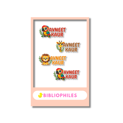 Transparent Labels - Zootii (Personalised) - Zootii