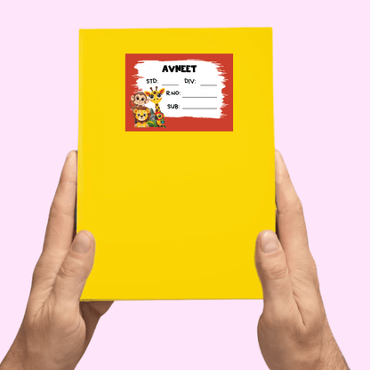 Zootii Book Labels | Personalised Zootii Labels - Zootii