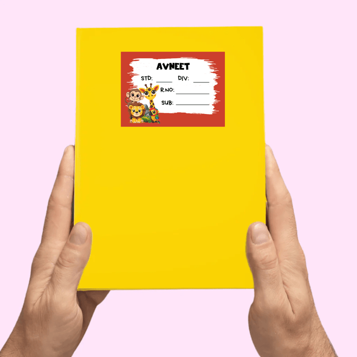 Zootii Book Labels | Personalised Zootii Labels - Zootii