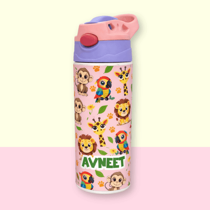 Zootii Personalised Water Bottle (Zootii - Peach) - Zootii